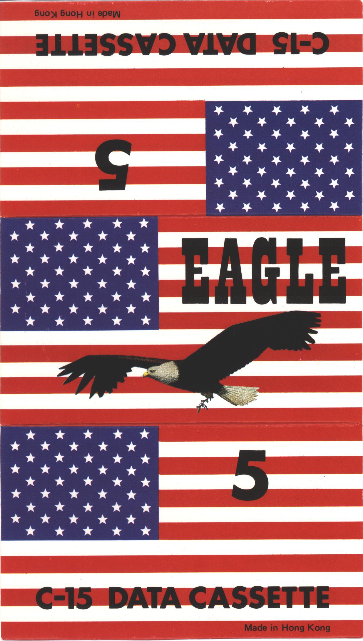 5 pack Eagle 15 "Data cassette" Computer Cassette 1983 UK