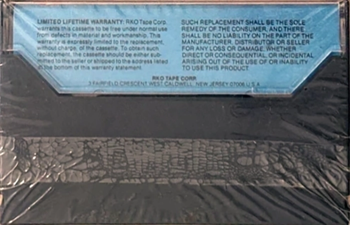 Compact Cassette RKO XD / Xtra Dynamic 90 Type I Normal 1979 USA