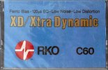 cover of Cassette RKO XD / Xtra Dynamic Type I Normal