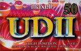 Compact Cassette Maxell UDII / UD2 50 "UD2-50J" Type II Chrome 1995 Japan