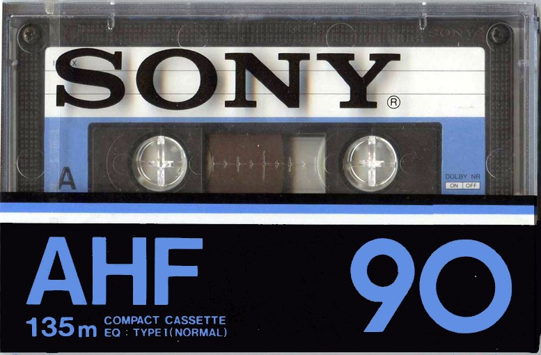 Compact Cassette Sony AHF 90 Type I Normal 1978 Germany
