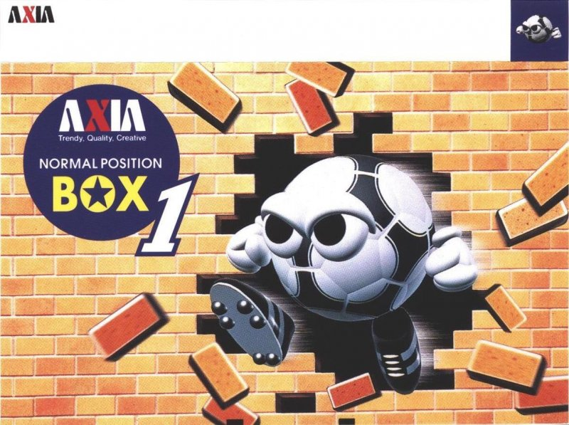 Compact Cassette AXIA Box 1 60 "BOX1B 60" Type I Normal 1996 Japan