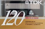 Compact Cassette TDK JY 120 Type I Normal 1985 Japan