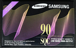 Compact Cassette Samsung SQC 90 Type I Normal 1996 North America