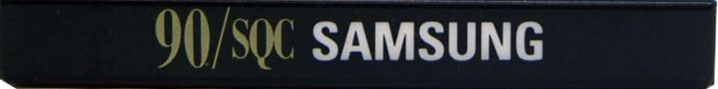 Compact Cassette Samsung SQC 90 Type I Normal 1996 North America