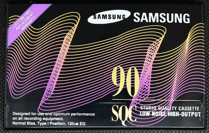 Compact Cassette:  Samsung - SQC 90