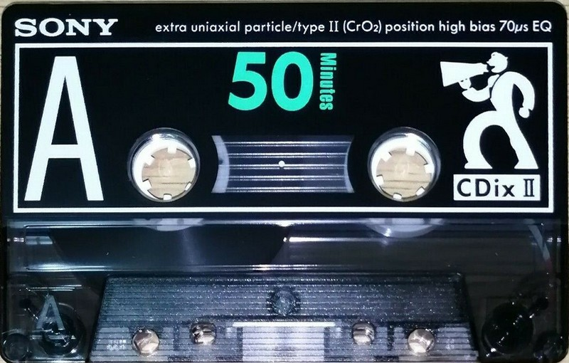 Compact Cassette: Sony  - CDix II 50