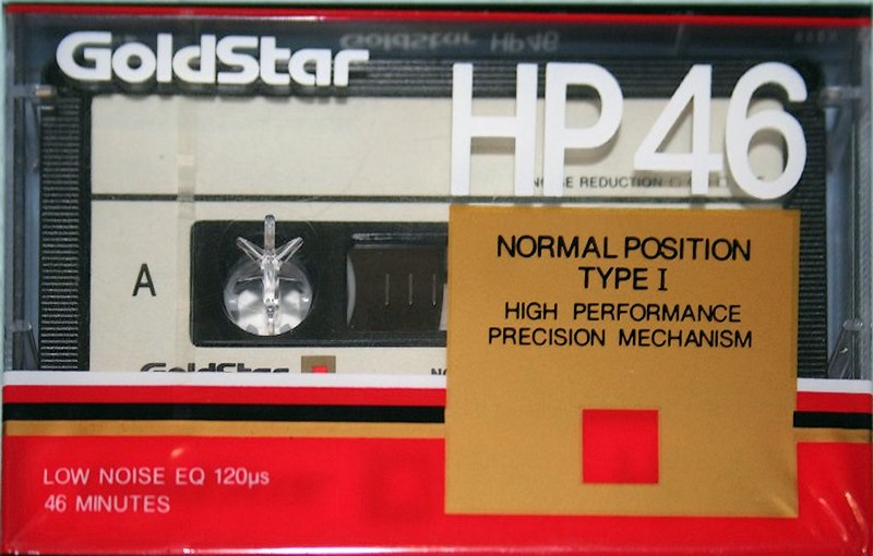 Compact Cassette: GoldStar / LG Goldstar - HP 46