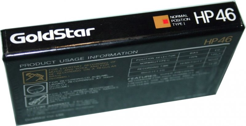 Compact Cassette: GoldStar / LG Goldstar - HP 46