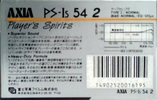 2 pack AXIA PS-Is 54 Type I Normal 1987 Japan