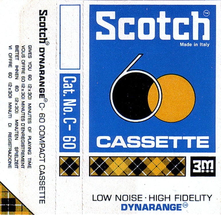 Compact Cassette: 3M Scotch - Dynarange 60