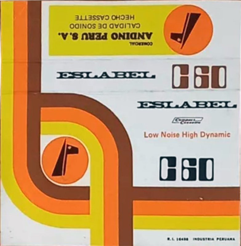 Compact Cassette Eslabel 60 Type I Normal Latin America