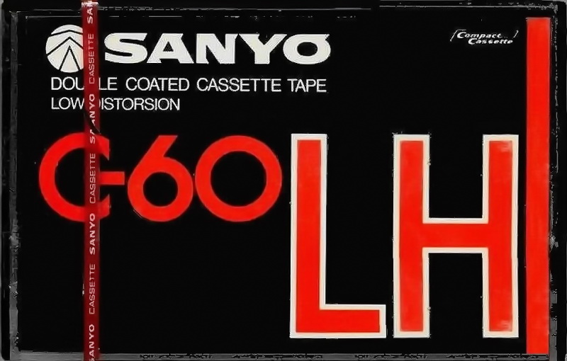 Compact Cassette Sanyo LH 60 Type I Normal 1978 Europe