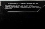Compact Cassette Unitronic Short time 4 Type I Normal 1979 Europe