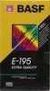 VHS, Video Home System BASF Extra Quality 195 Type II Chrome 1994 Europe
