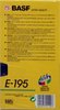 VHS, Video Home System BASF Extra Quality 195 Type II Chrome 1994 Europe