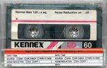 Compact Cassette Kennex ED 60 Type I Normal 1991 Europe
