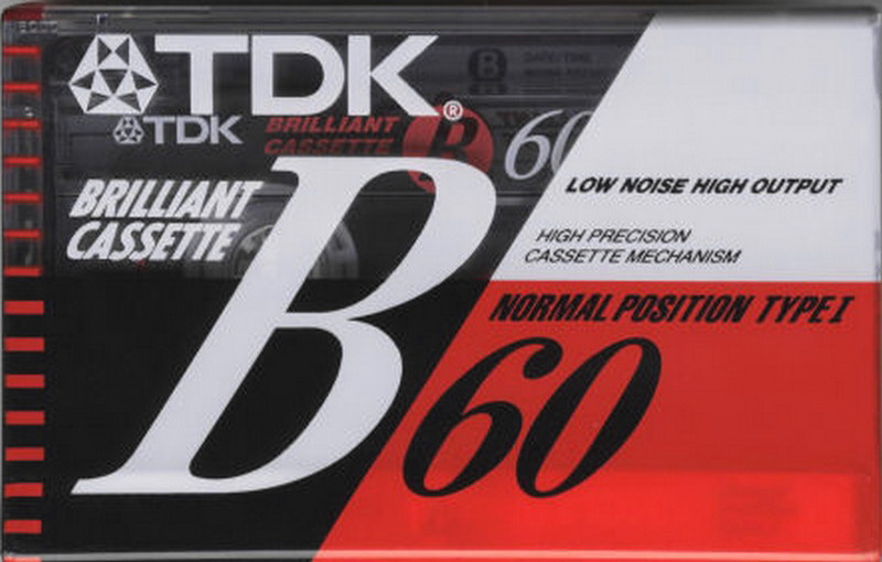 Compact Cassette: TDK  - B 60