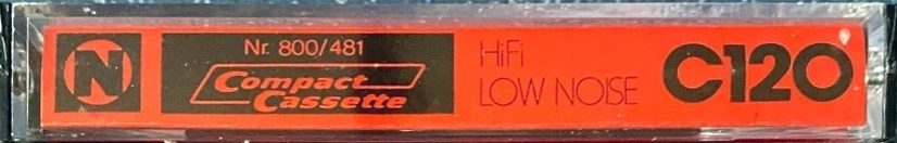Compact Cassette Neckermann 120 "black" Type I Normal 1976 Germany
