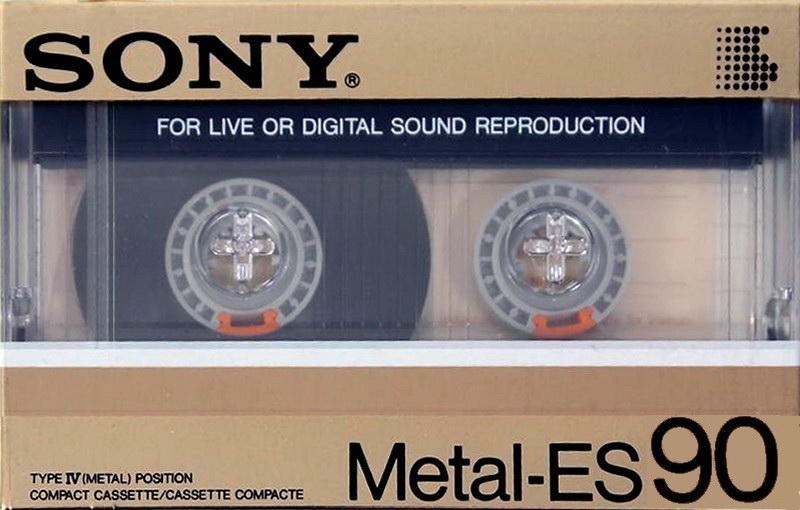 Compact Cassette: Sony  - Metal-ES 90