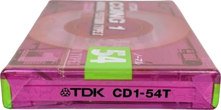 Compact Cassette TDK CDing 1 54 "CD1-54T" Type I Normal 1999 Japan