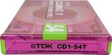 Compact Cassette TDK CDing 1 54 "CD1-54T" Type I Normal 1999 Japan