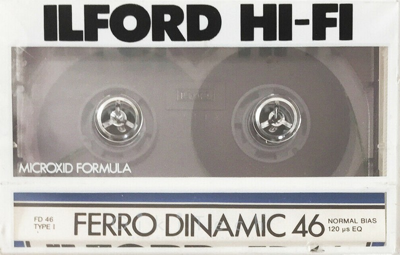 Compact Cassette: ICM Ilford - Ferro Dinamic 46