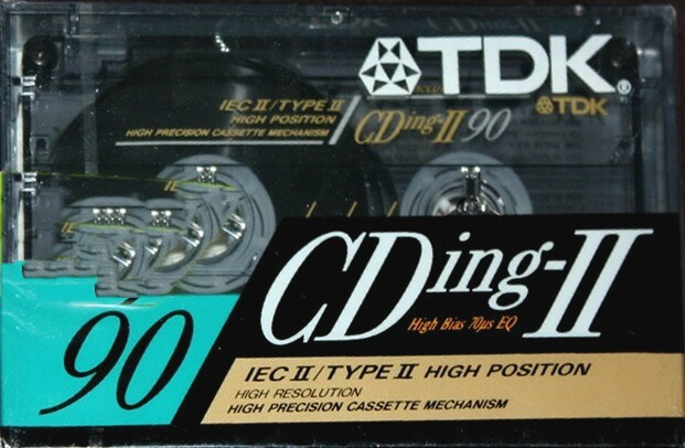 Compact Cassette: TDK  - CDing-II 90