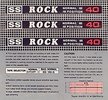 Compact Cassette SS Rock 40 Type I Normal Unknown Country