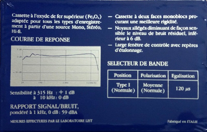 Compact Cassette: Unknown Carrefour -  90