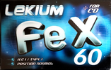 Compact Cassette Lekium Fe X 60 Type I Normal Europe