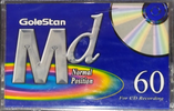 Compact Cassette Golestan 60 "MD" Type I Normal Iran