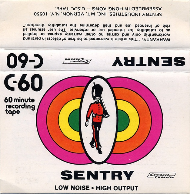 Compact Cassette Sentry 60 Type I Normal 1972 USA