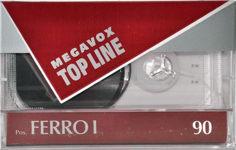 Compact Cassette Megavox 90 "Top Line" Type I Normal Germany