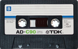 Compact Cassette TDK AD 90 Type I Normal 1979 Japan