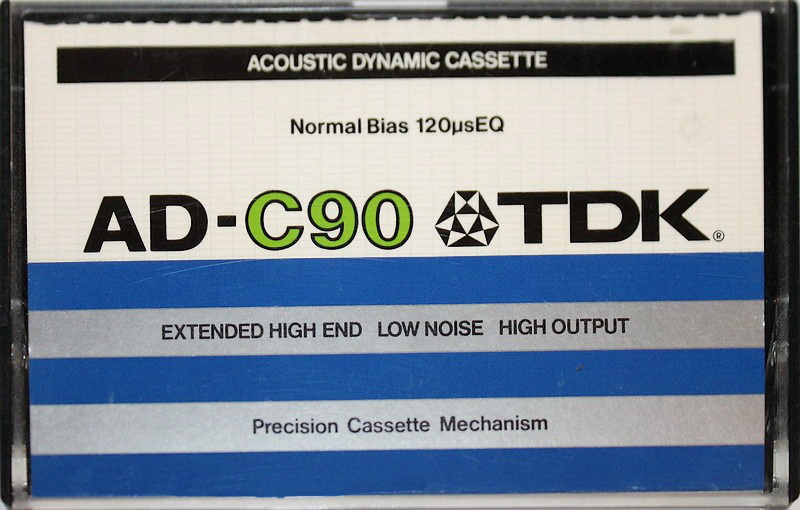 Compact Cassette: TDK  - AD 90