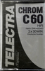 Compact Cassette Telectra 60 Type II Chrome Germany