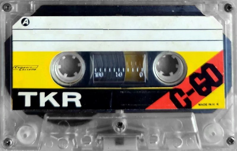 Compact Cassette TKR 60 Type I Normal Hong Kong