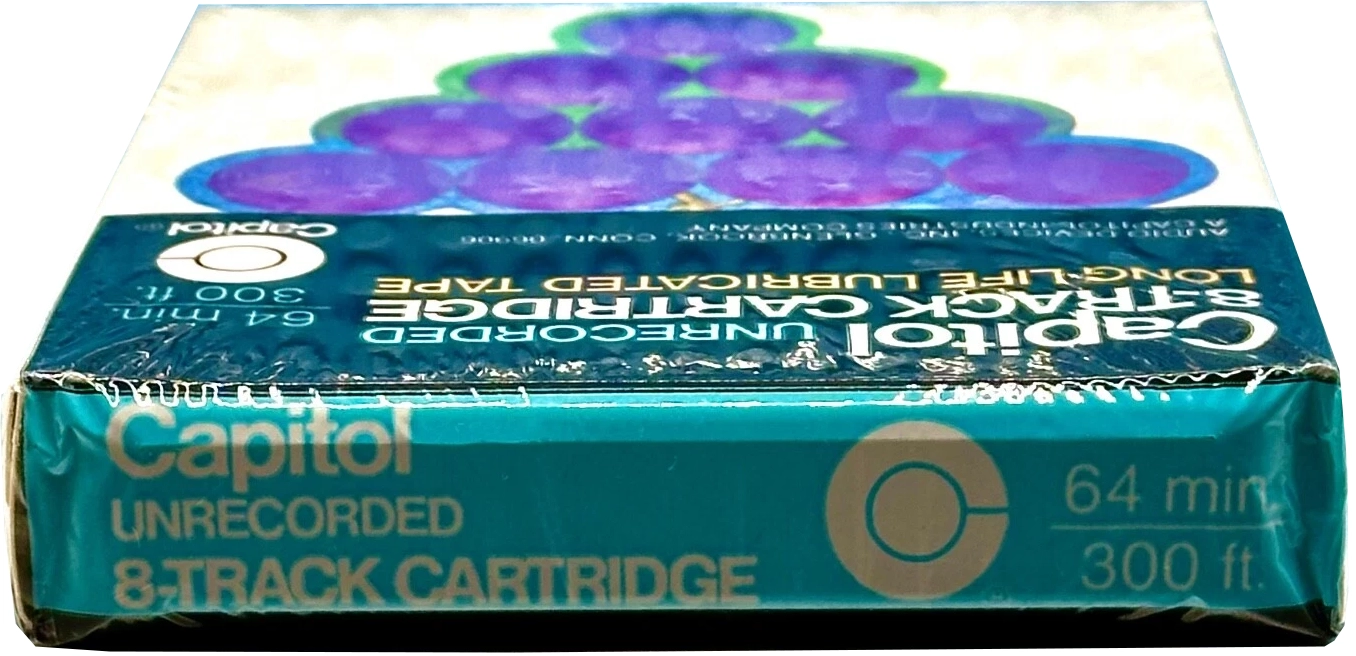 TRACK-8 Capitol 64 "GRAPES" Type I Normal 1970 USA