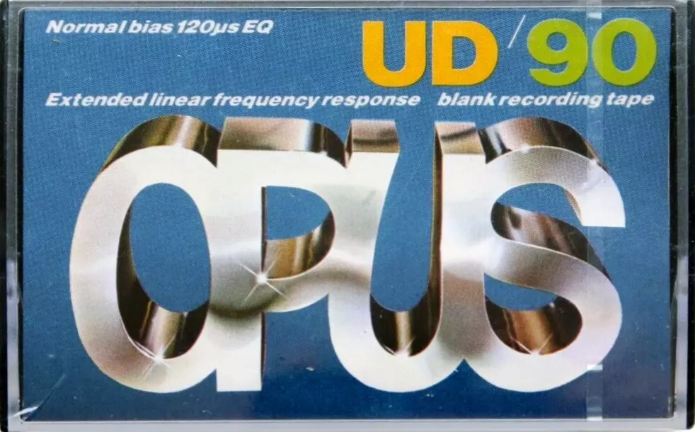Compact Cassette Opus UD 90 Type I Normal 1975 Australia