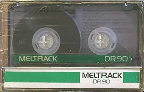 Compact Cassette Meltrack DR 90 Type I Normal India