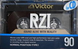 Compact Cassette Victor RZI 90 "RZ1-90" Type I Normal 1989 Japan
