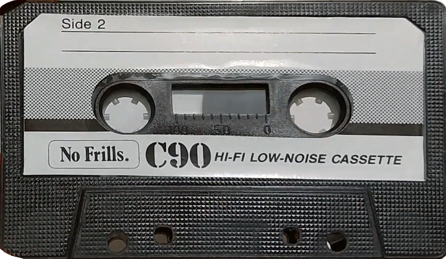 Compact Cassette No Frills 90 Type I Normal Australia, UK
