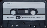Compact Cassette No Frills 90 Type I Normal Australia, UK