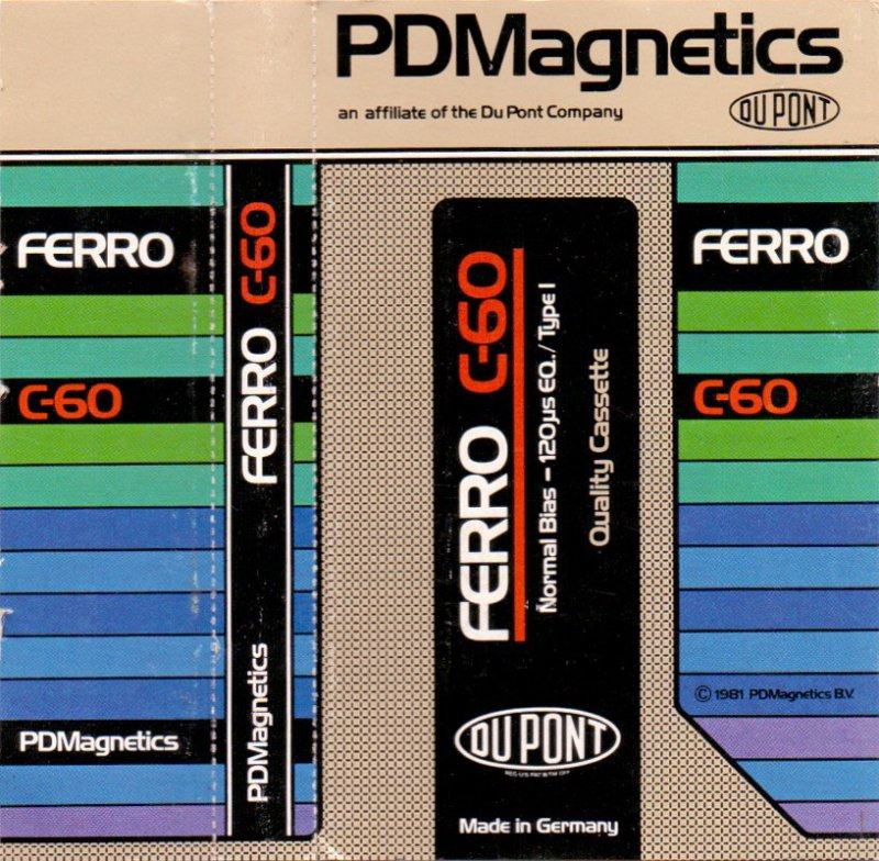 Compact Cassette: PDM Magnetics PDM -  60