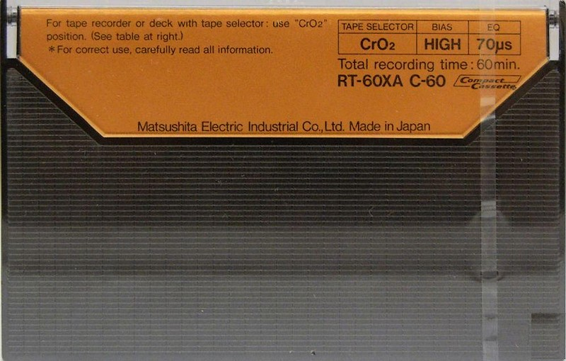 Compact Cassette: Matsushita Technics - XA 60