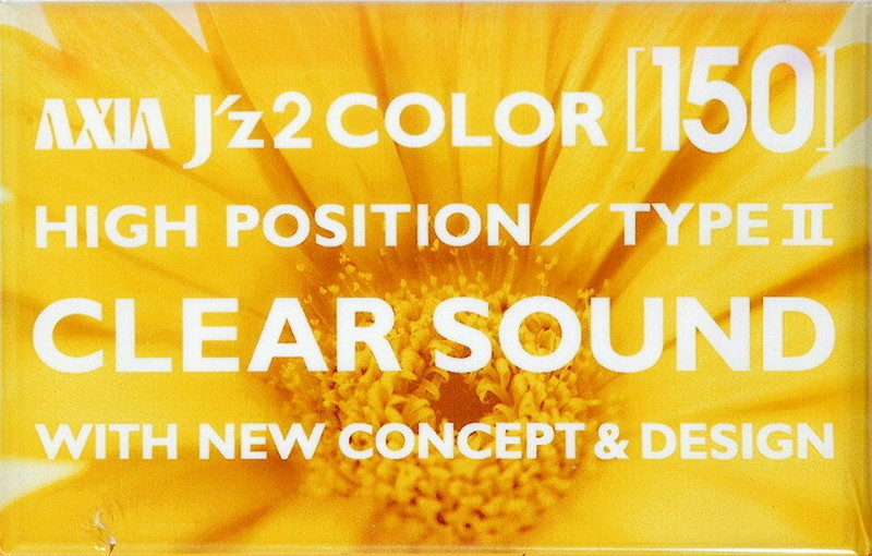 Compact Cassette: FUJI AXIA - J`z 2 Color 150