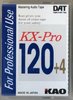 Digital Audio Tape KAO KX-Pro 124 Type IV Metal 1996 Japan