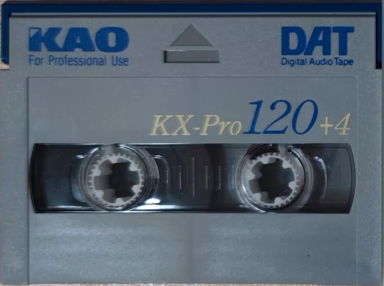 Digital Audio Tape KAO KX-Pro 124 Type IV Metal 1996 Japan