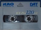 Digital Audio Tape KAO KX-Pro 124 Type IV Metal 1996 Japan